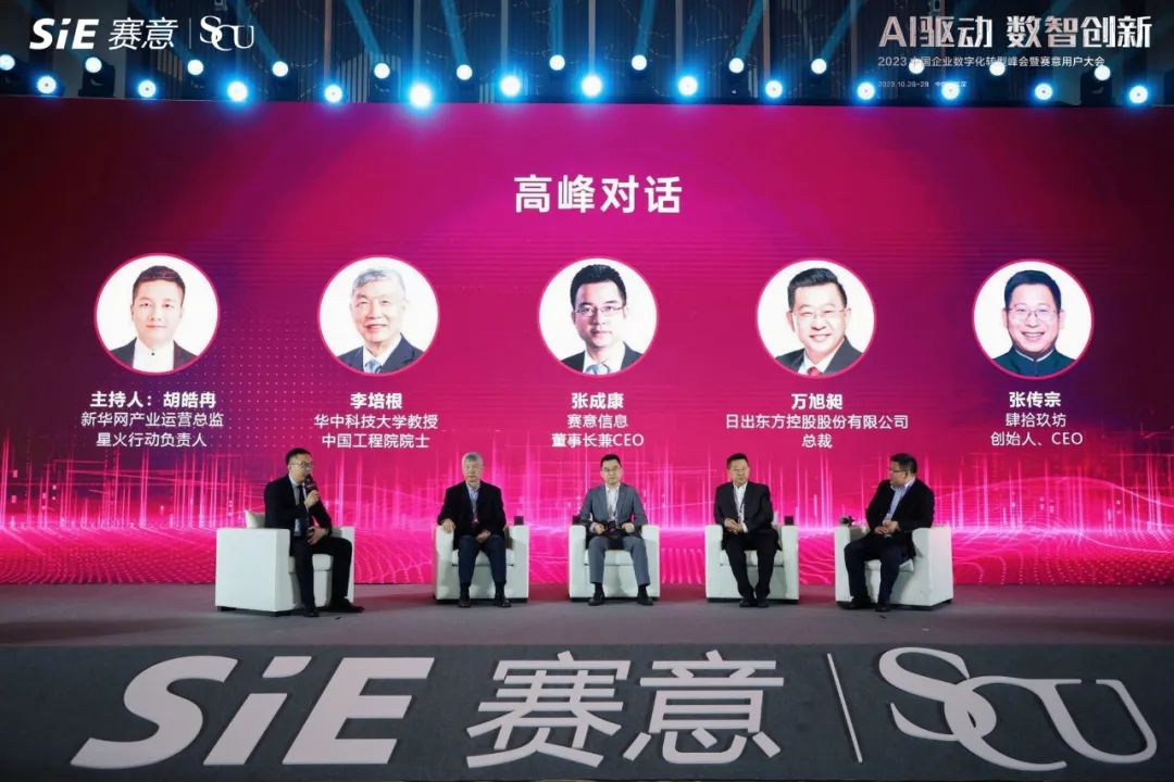 Record of Summit Dialogue: Disruption and Reshaping, AI Technology Empowers Enterprises to Amplify A
